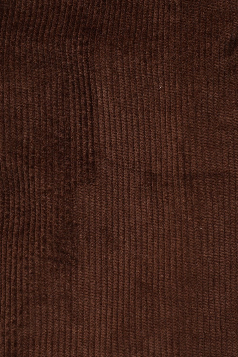 Womens Regular Fit Brown Corduroy Jacket - Image 8