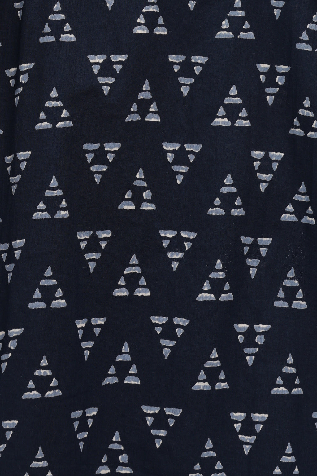 Womens Navy Geometric Print Layered Top With Slip - Image 8