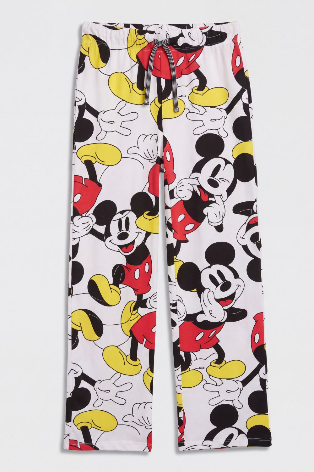 Tweens Girls White Mickey Mouse Night Suit Set - Image 4