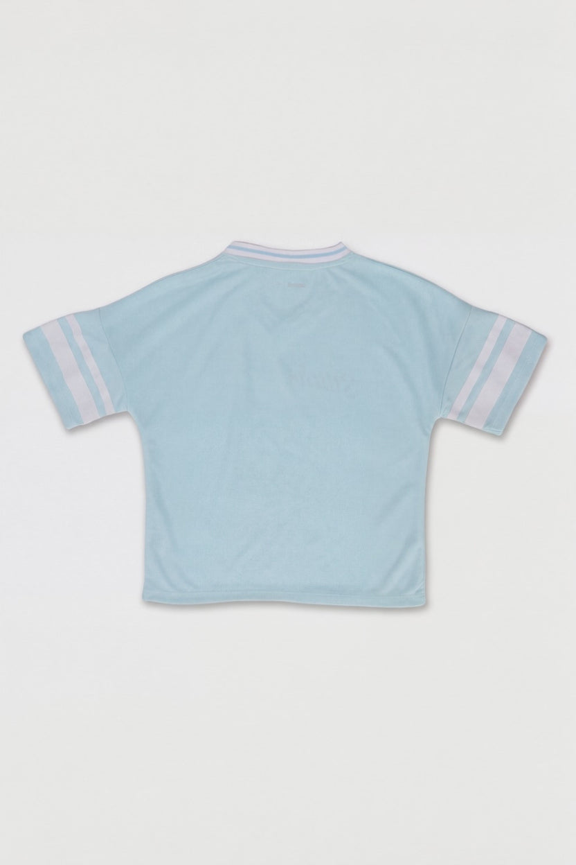 Tweens Girls Light Blue Stitch Graphic T-Shirt - Image 3