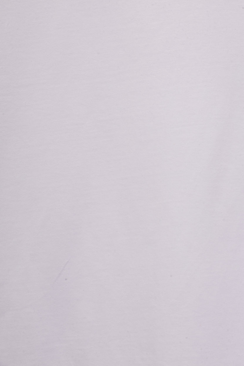 Mens White Contrast Trim T-Shirt - Image 8