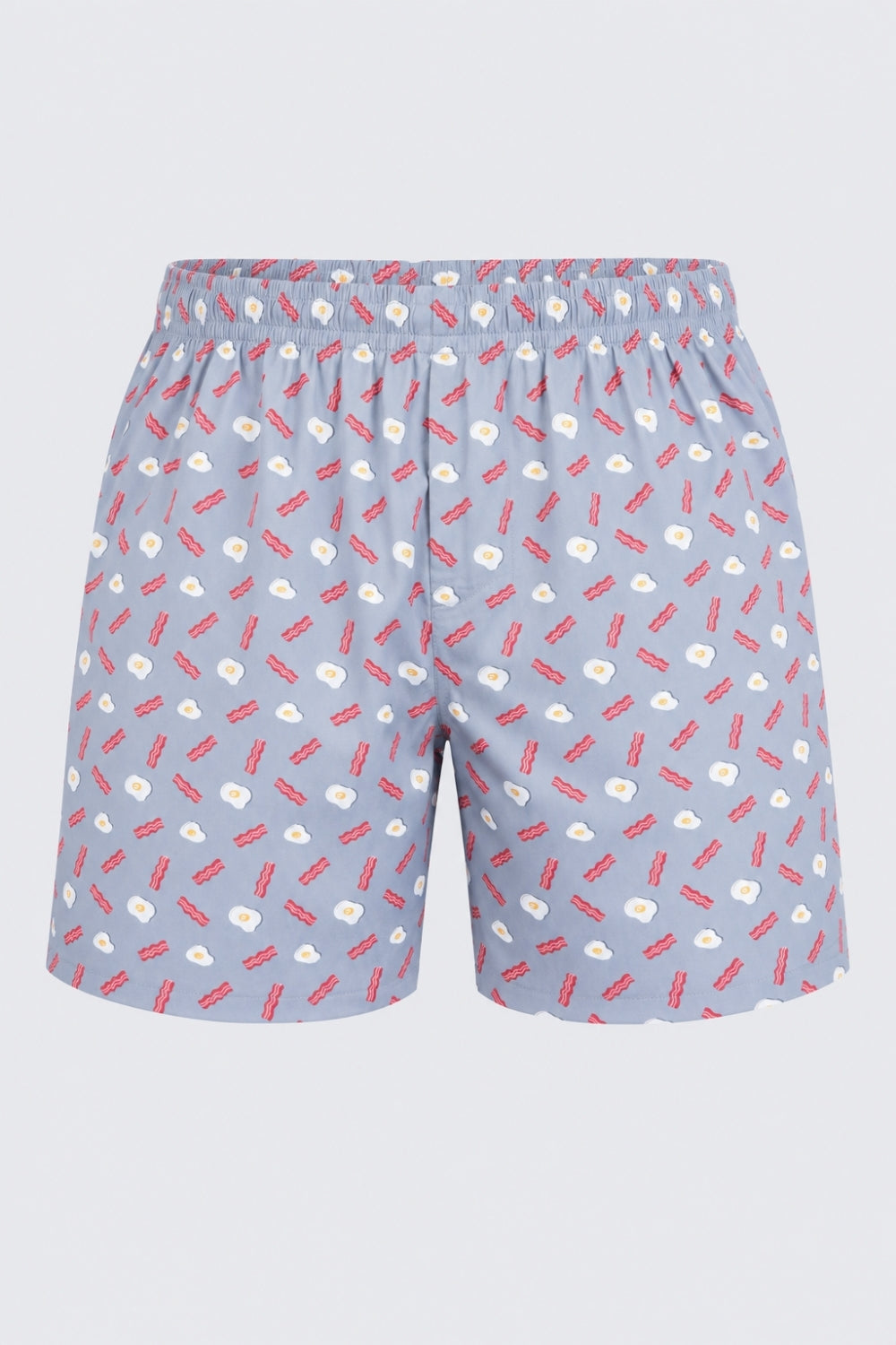 Mens Blue Novelty Print Boxer - Image 7