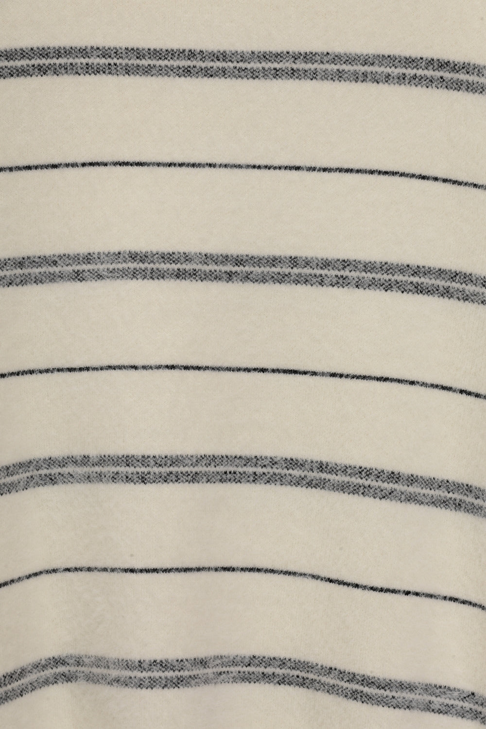 Mens Off White Striped Crew Neck Sweater - Image 8