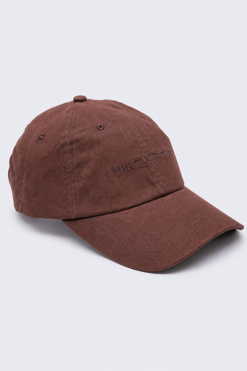 Women Brown Slogan Cap - Image 2
