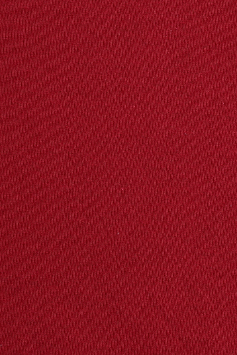 Womens Red Slogan Print Crop T-Shirt - Image 8