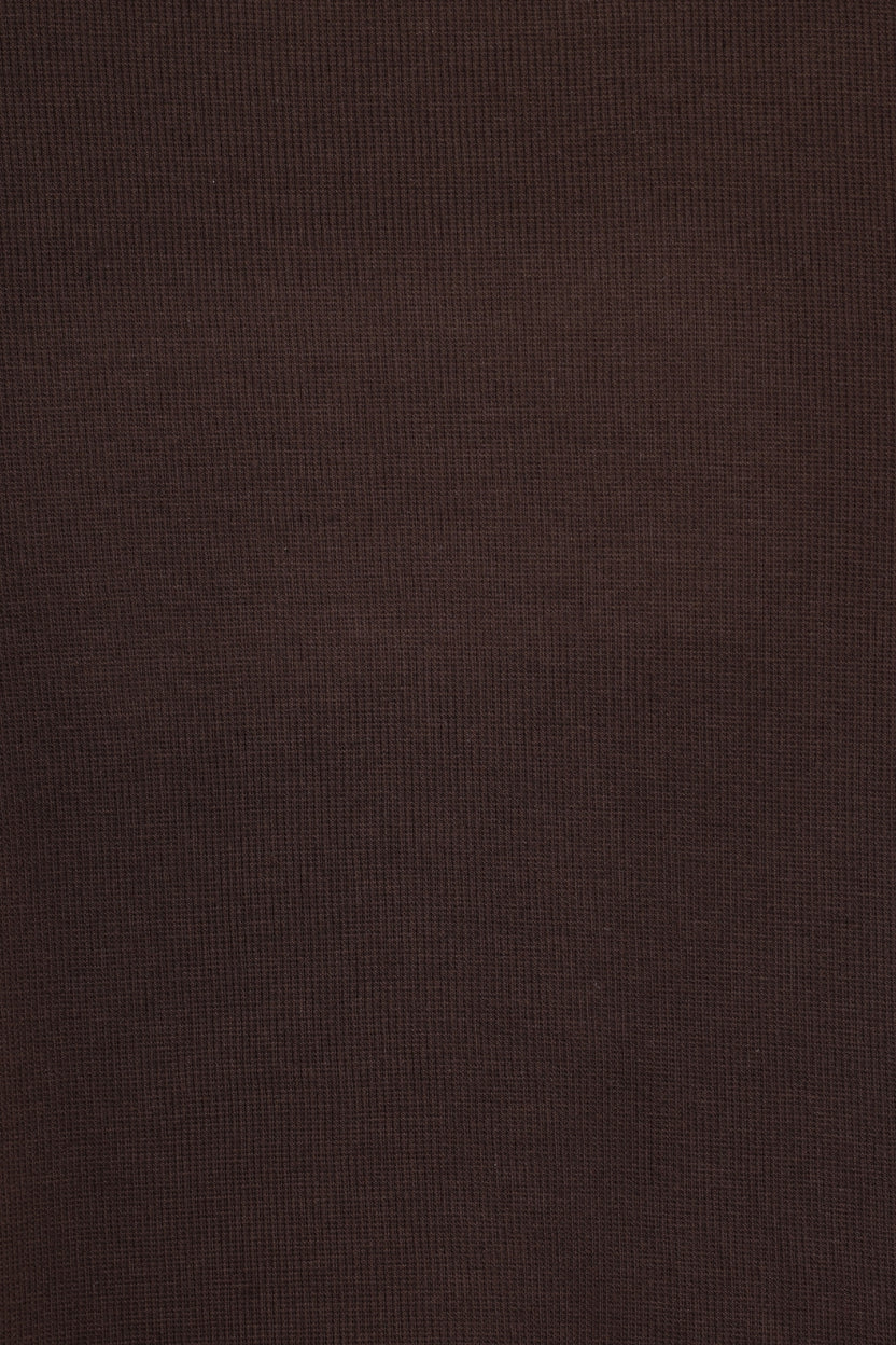 Womens Brown Typographic Crop T-Shirt - Image 8