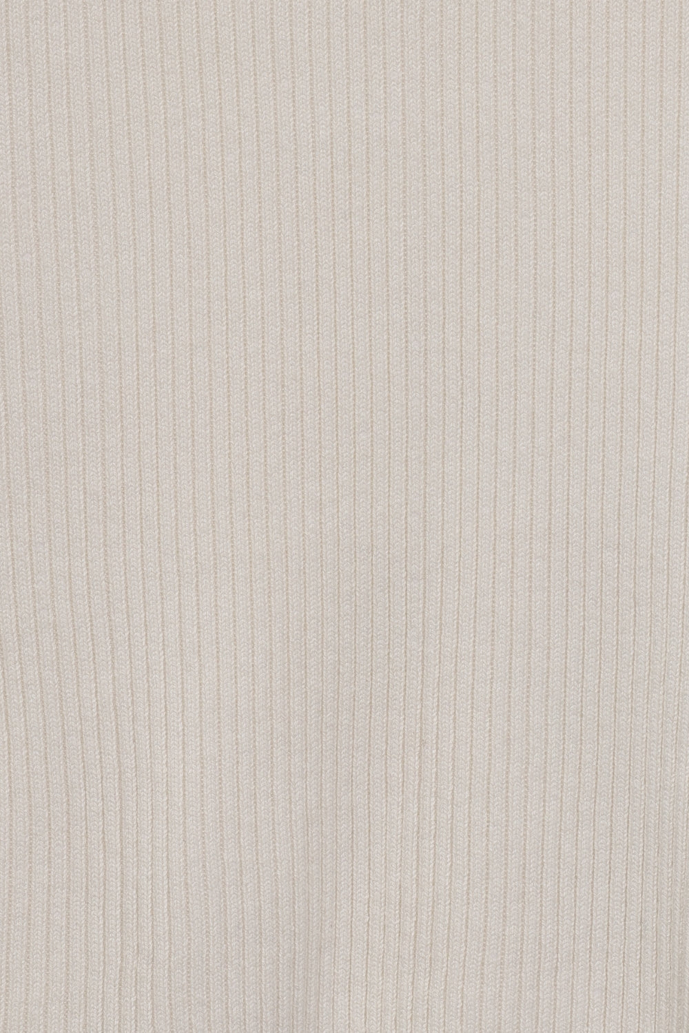 Womens White Ribbed Polo Neck Top - Image 8