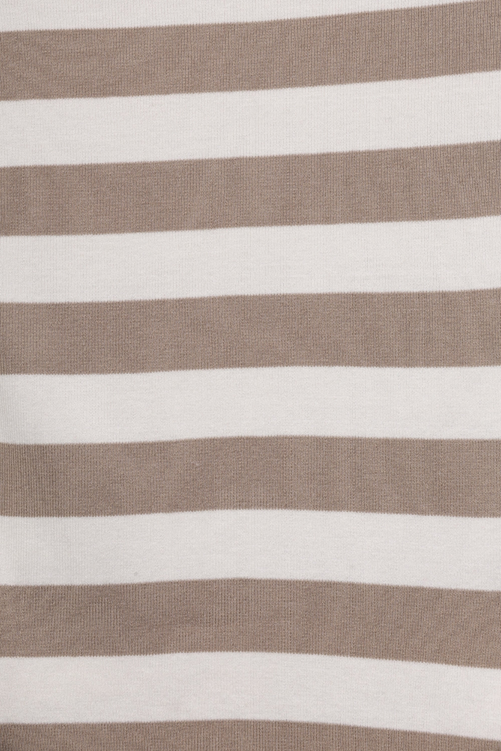 Womens Beige Striped T-Shirt - Image 8