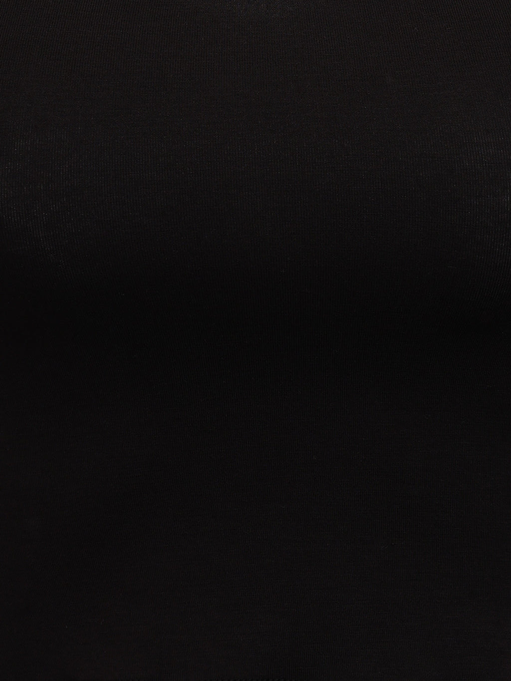 Womens Black Solid Camisole - Image 8