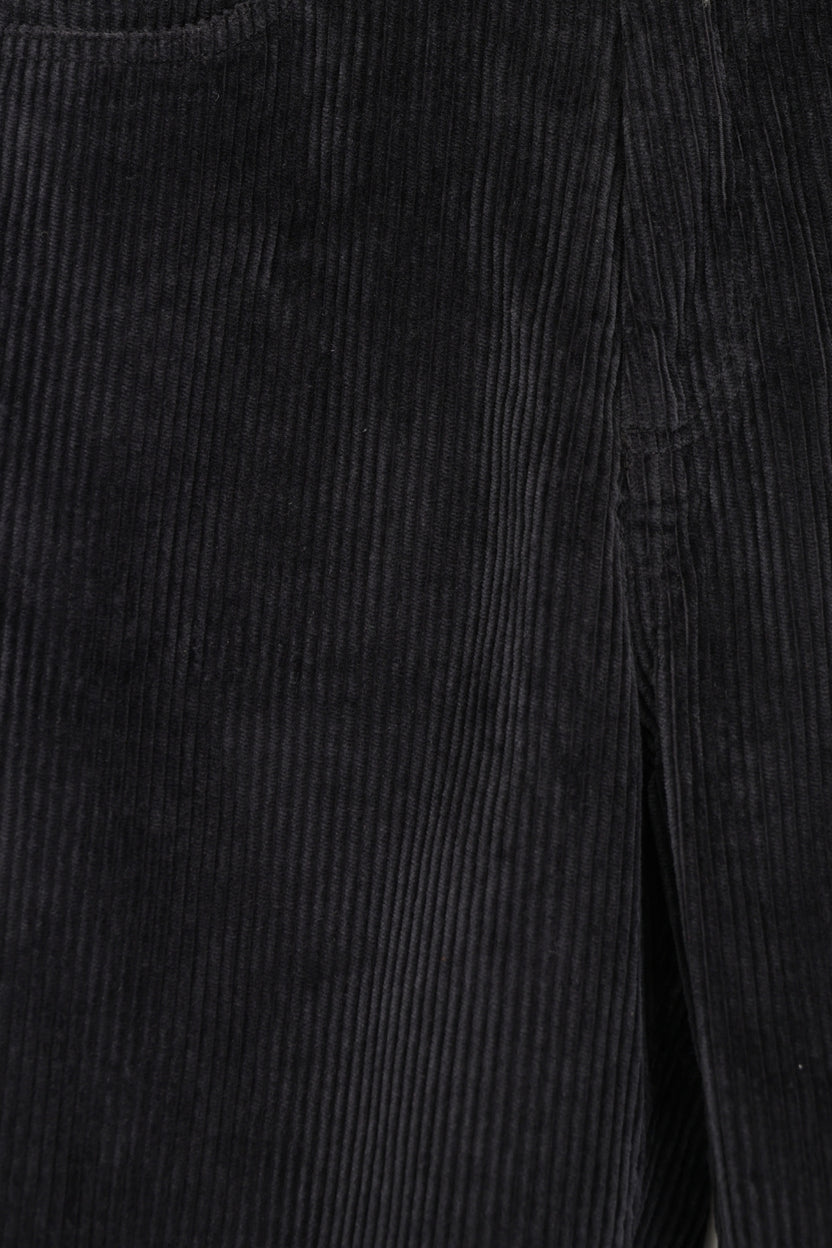 Mens Black Relaxed Fit Corduroy Trouser - Image 8