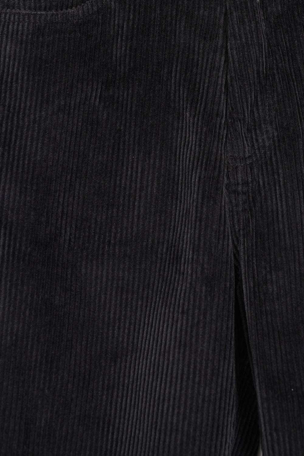 Mens Black Relaxed Fit Corduroy Trouser - Image 8