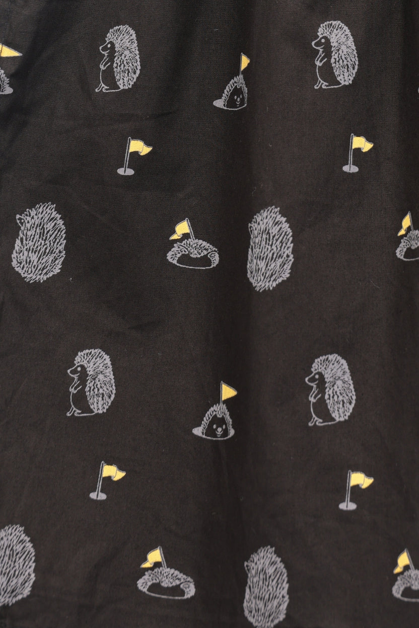 Mens Charcoal Regular Fit Printed Boxer - Image 8