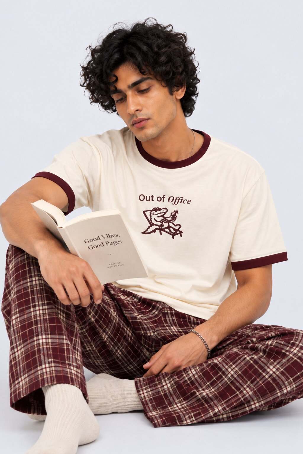 Mens Off Out of Office Graphic Print T-Shirt - Image 6