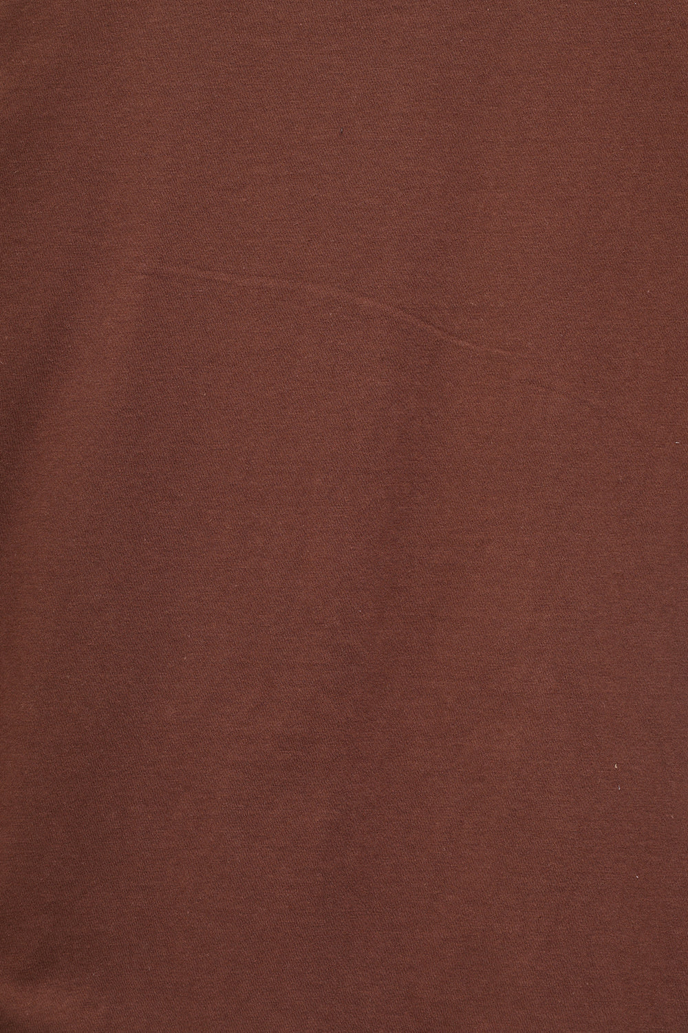 Womens Brown Cotton Regular Fit T-Shirt - Image 8