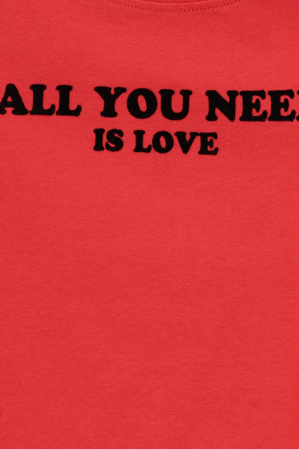 Womens Red Graphic Slogan Print T-Shirt - Image 8