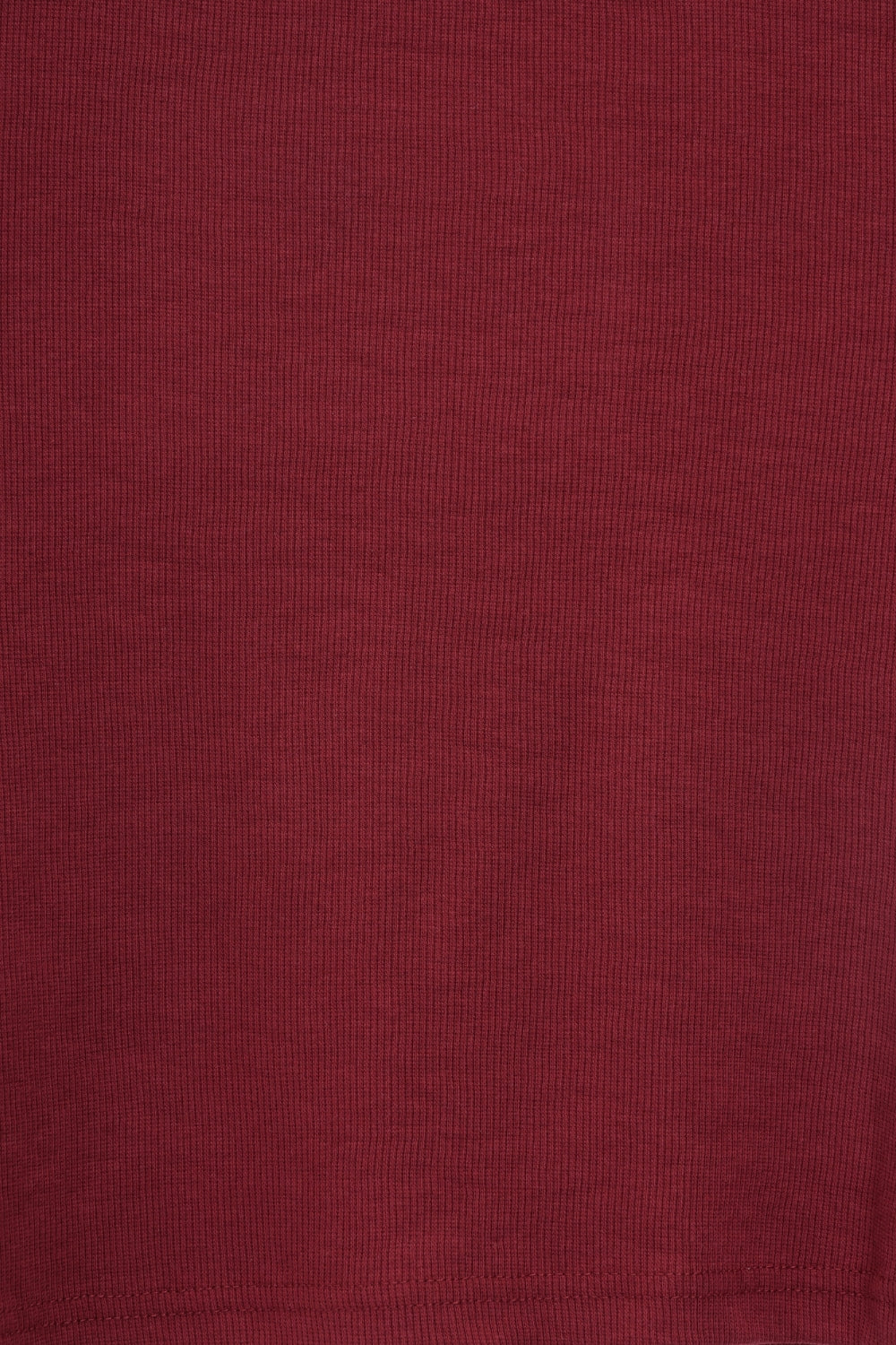 Womens Maroon Cotton Blend Graphic Print T Shirt - Image 8