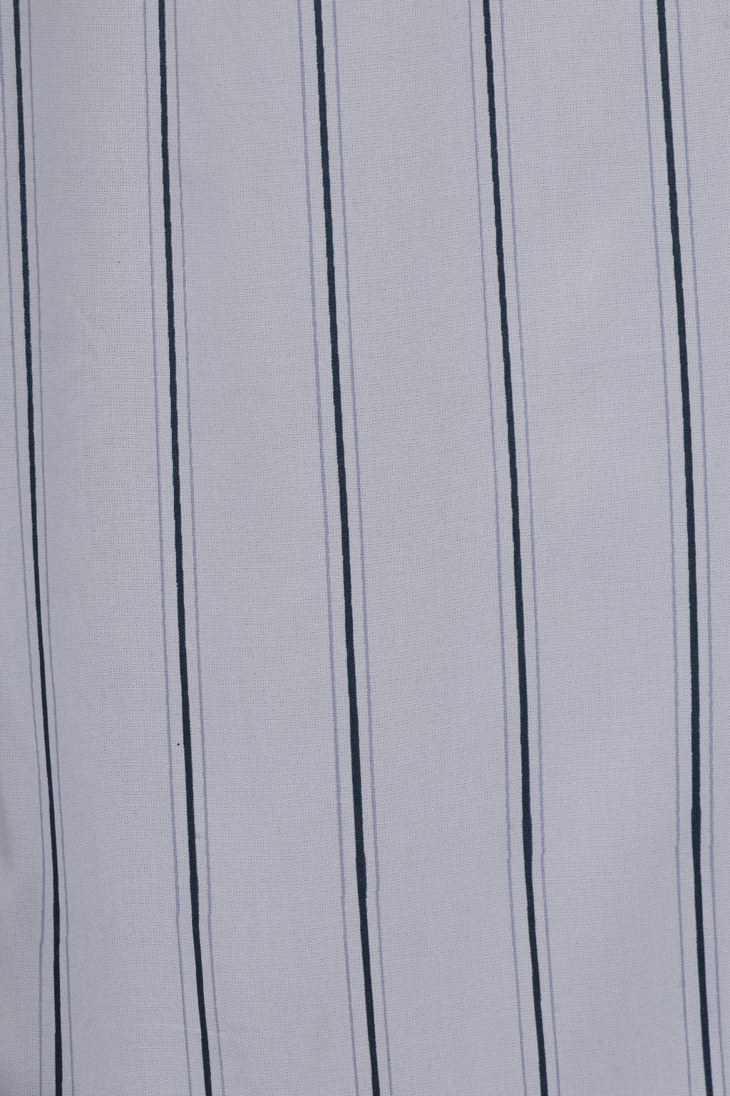 Womens Relaxed Fit Blue Striped Night Suit - Image 9