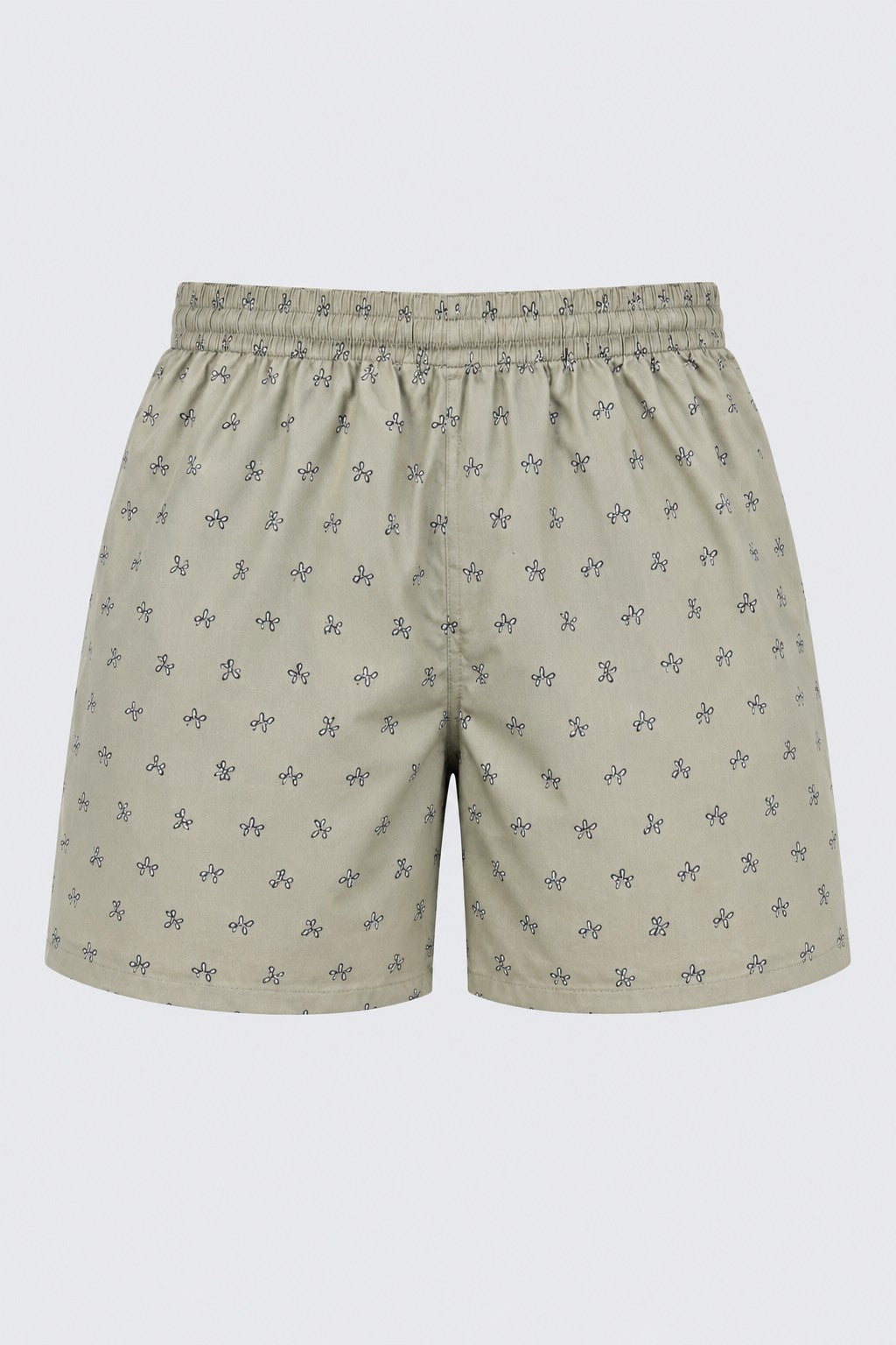 Mens Regular Fit Olive Boxer With 2 Pocket - Image 7