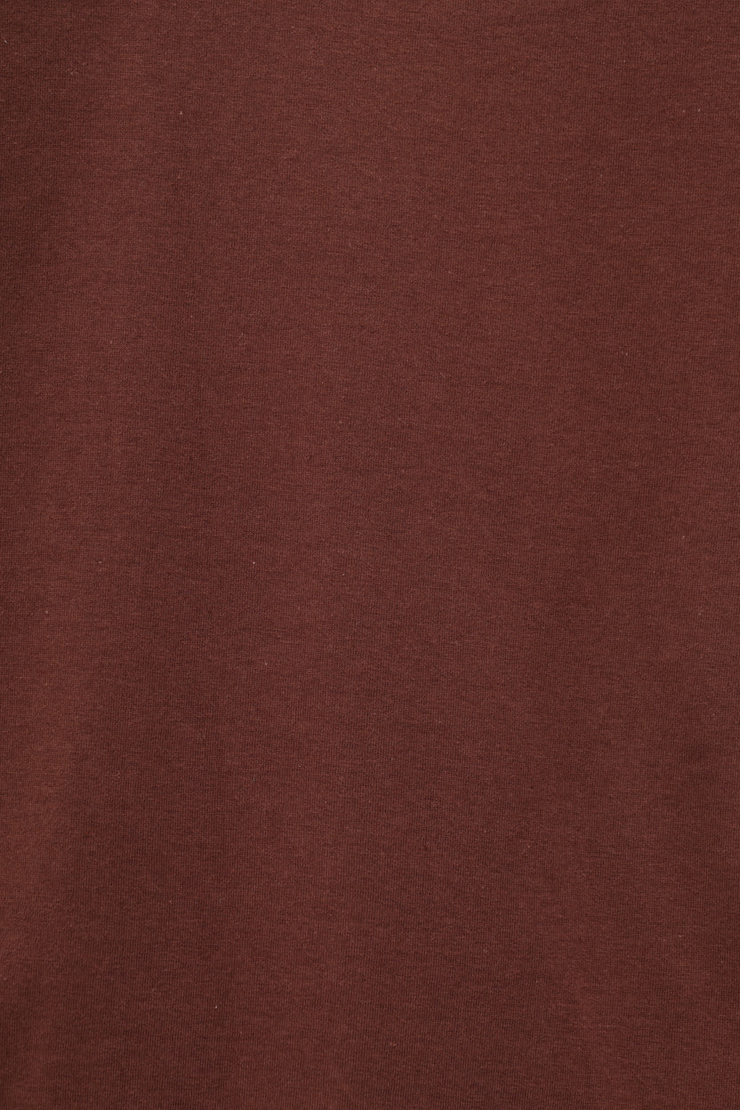 Womens Regular Fit Brown Everyday T-Shirt - Image 8