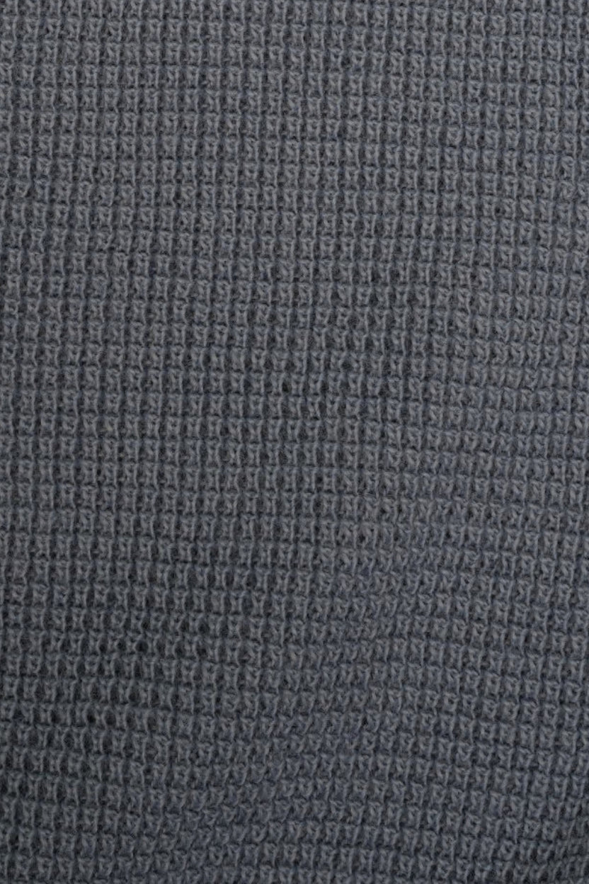 Mens Regular Fit Light Grey Textured Sweater - Image 8