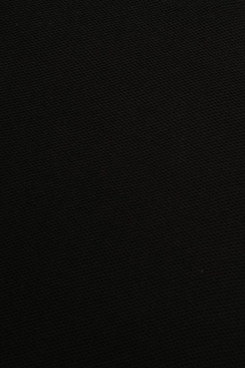 Mens Regular Fit Black Cotton Blend T-Shirt - Image 8