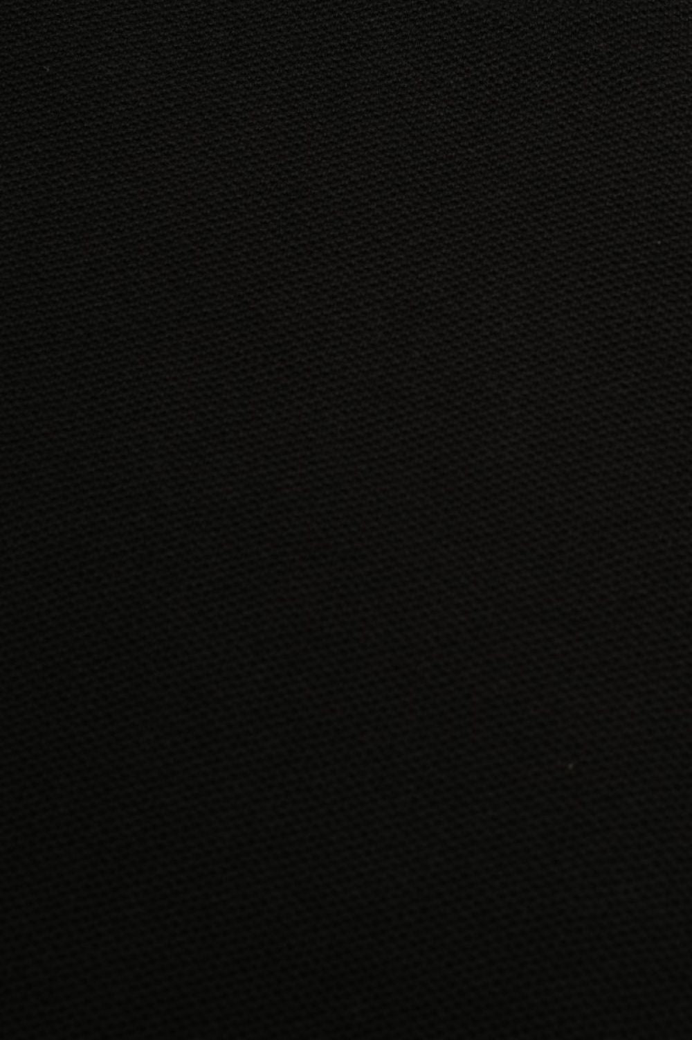 Mens Regular Fit Black Cotton Blend T-Shirt - Image 8