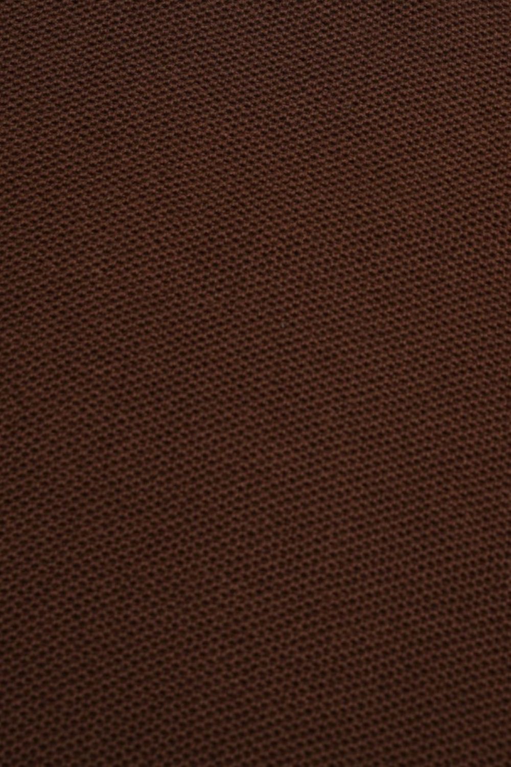 Mens Regular Fit Brown Cotton Blend T-Shirt - Image 8