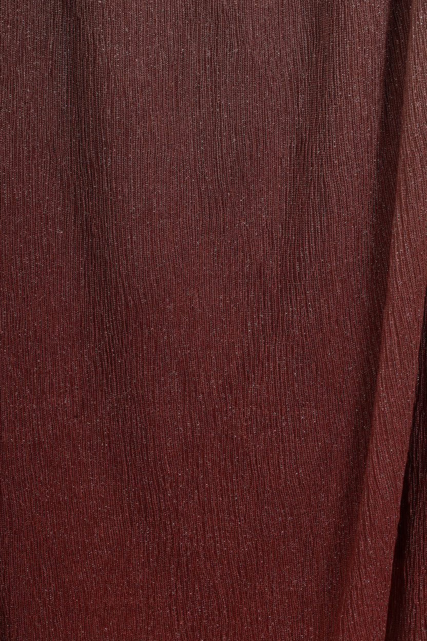 Womens Silver Draped Fit Sari - Image 8