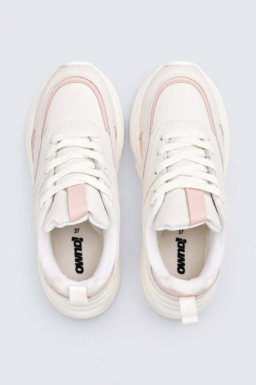 Womens Pink Sneaker - Image 5