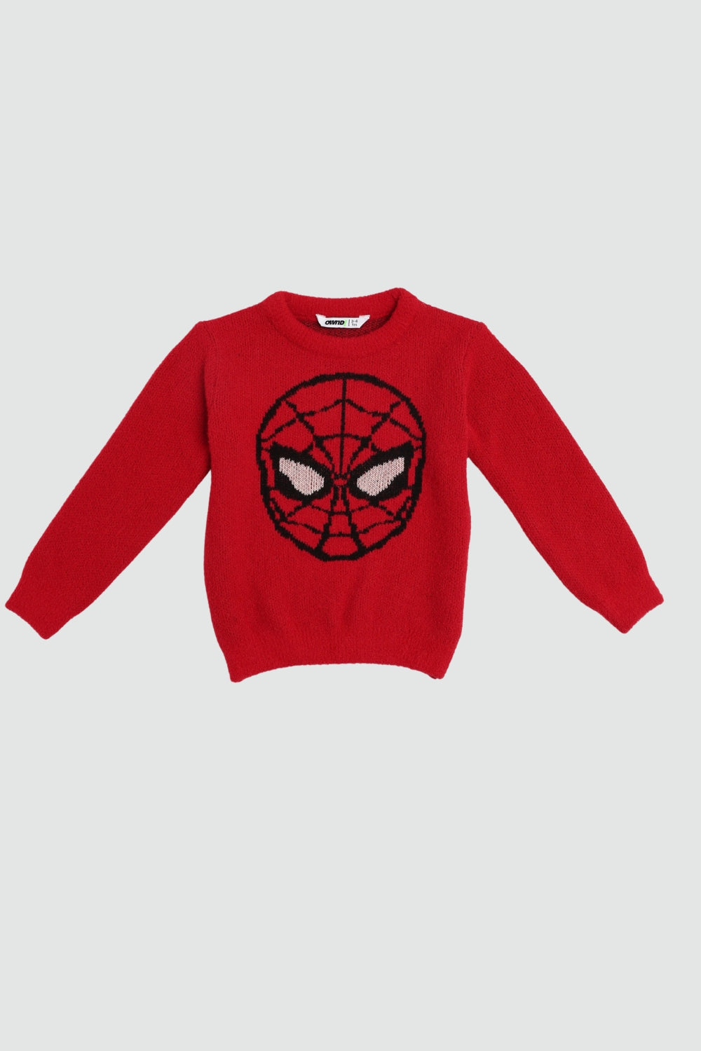 Boys Red Spider Graphic Sweater - Image 2