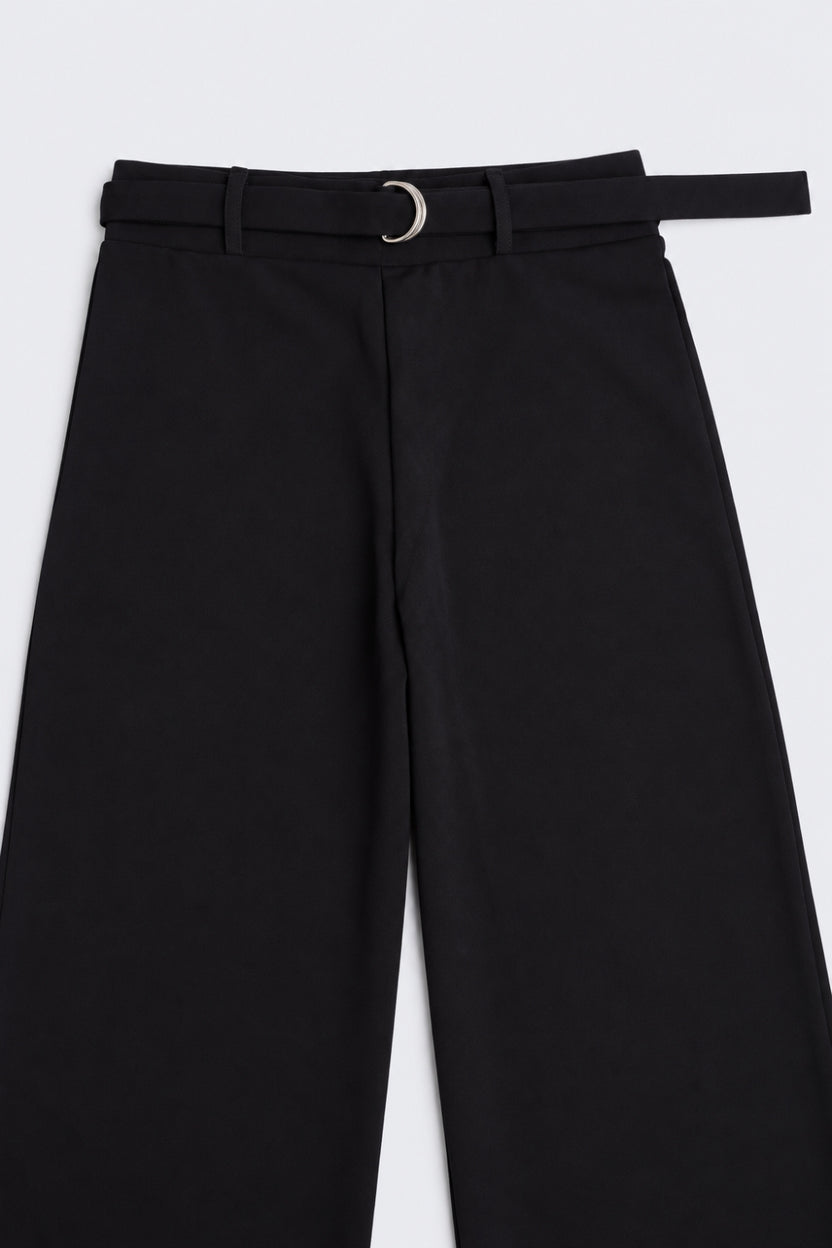 Tweens Girls Navy Flared Pant - Image 6