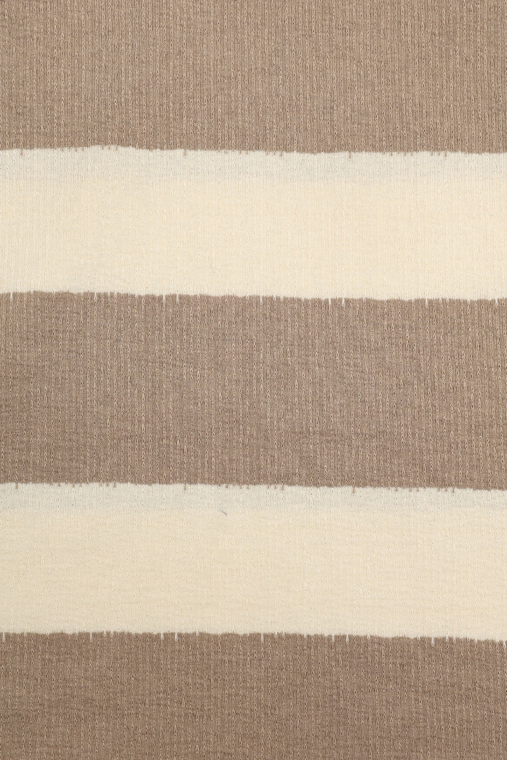 Mens Regular Fit Beige Striped Sweatshirt - Image 6