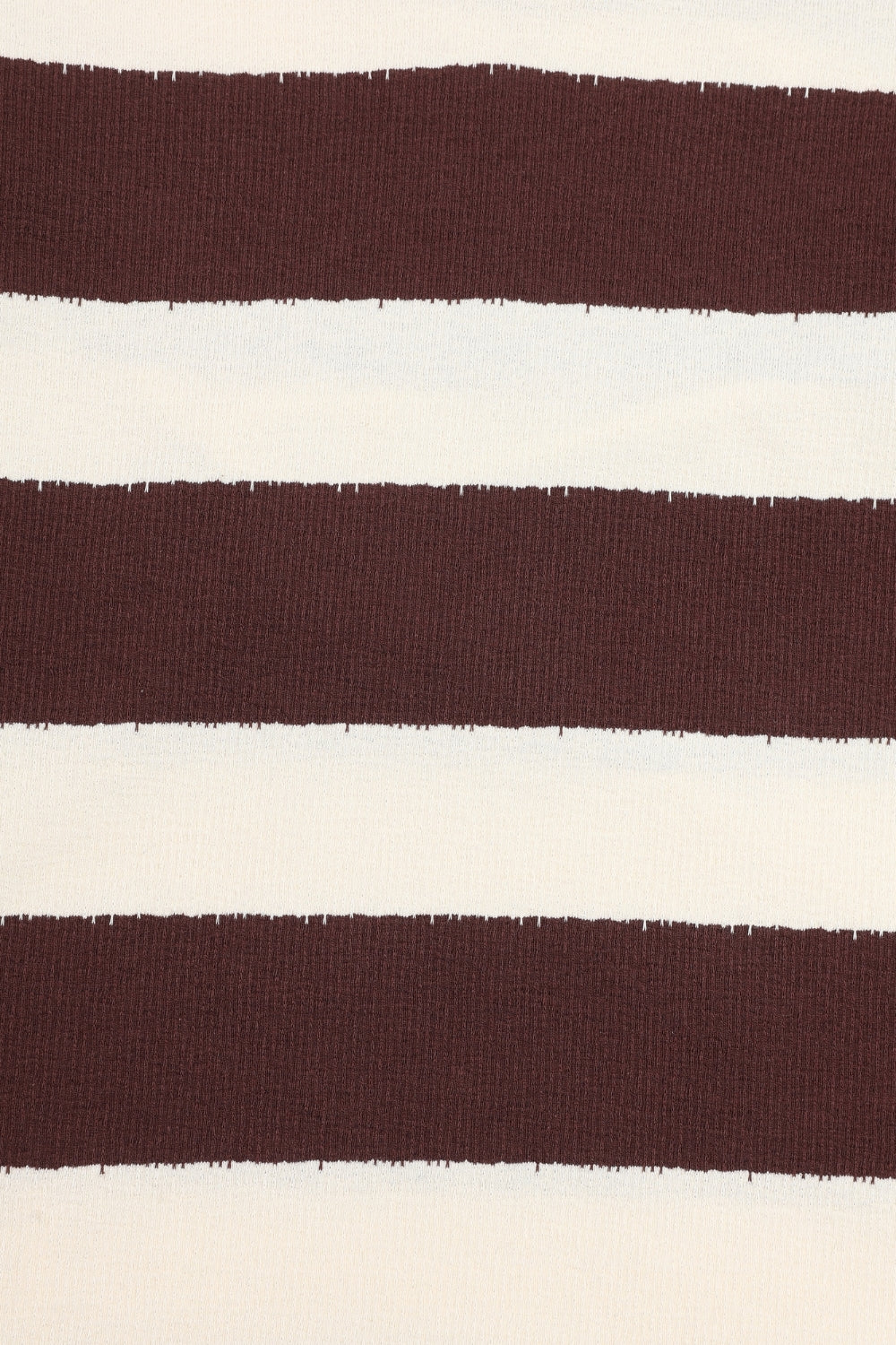 Mens Regular Fit Brown Striped Sweatshirt - Image 6