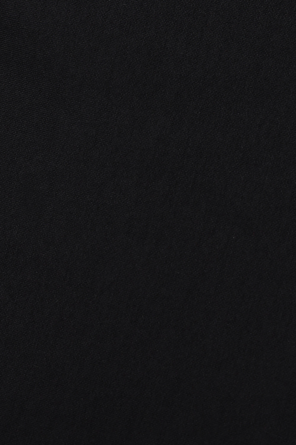 Womens Black Half Zip Crop Top - Image 7