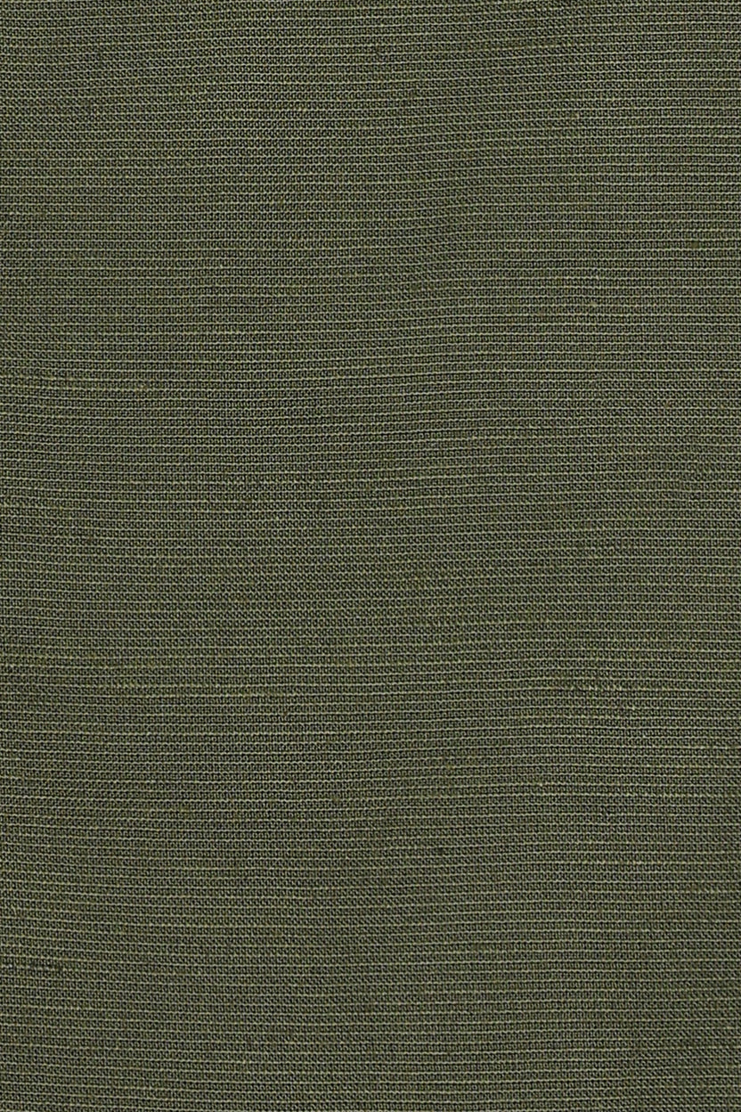 Womens Olive Textured Sleeveless Top - Image 8