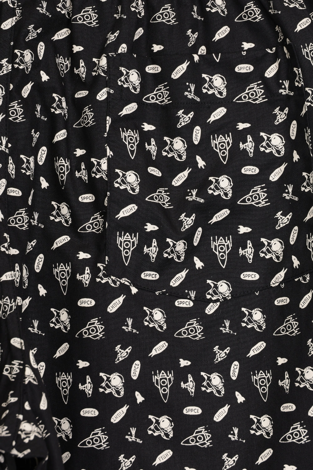 Mens Black Ice Cream Print Boxer - Image 8
