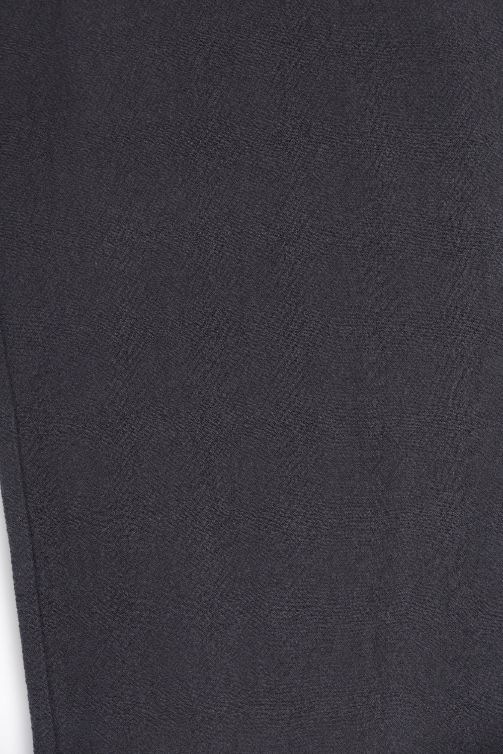 Mens Solid Black Regular Fit Drawstring Trouser - Image 8