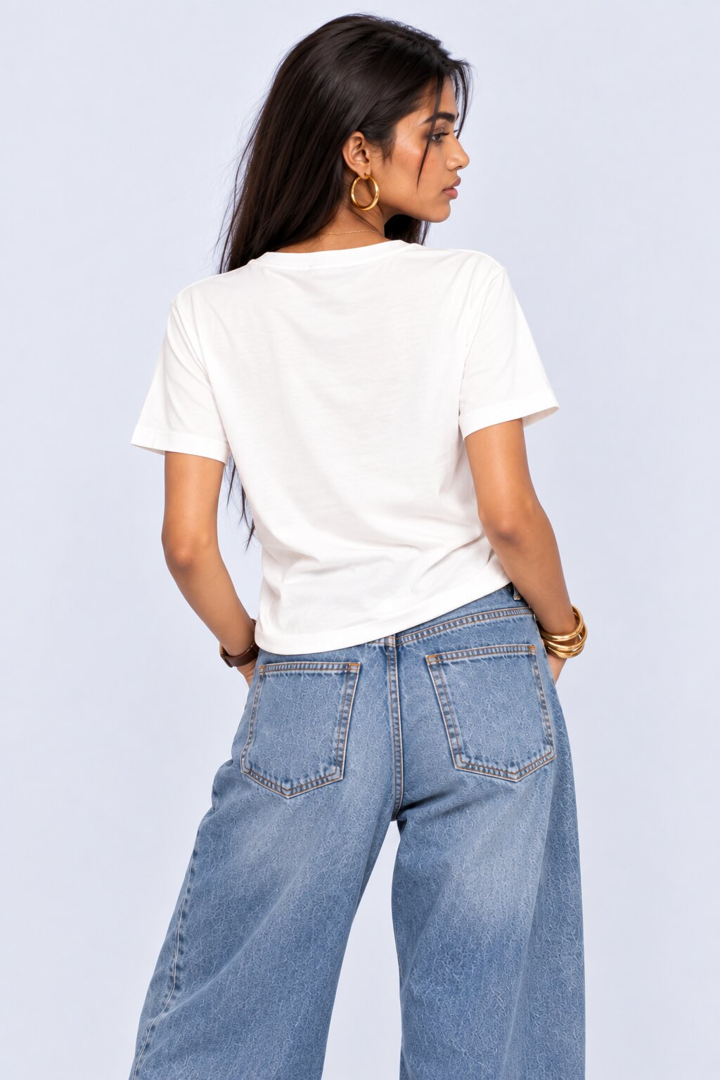 Womens Relaxed Fit Graphic Print T-Shirt - Image 4