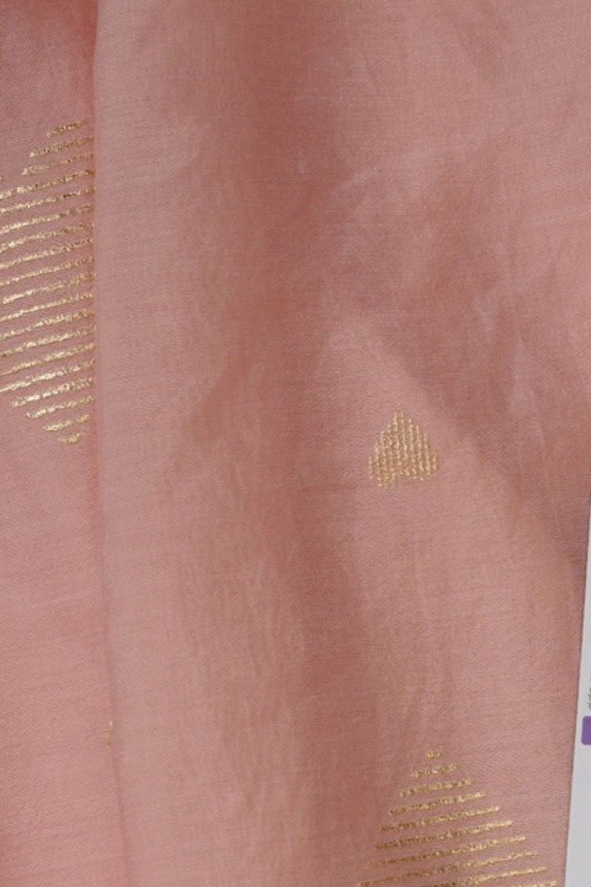 Womens Pink Foil Heart Print Flared Dress - Image 8