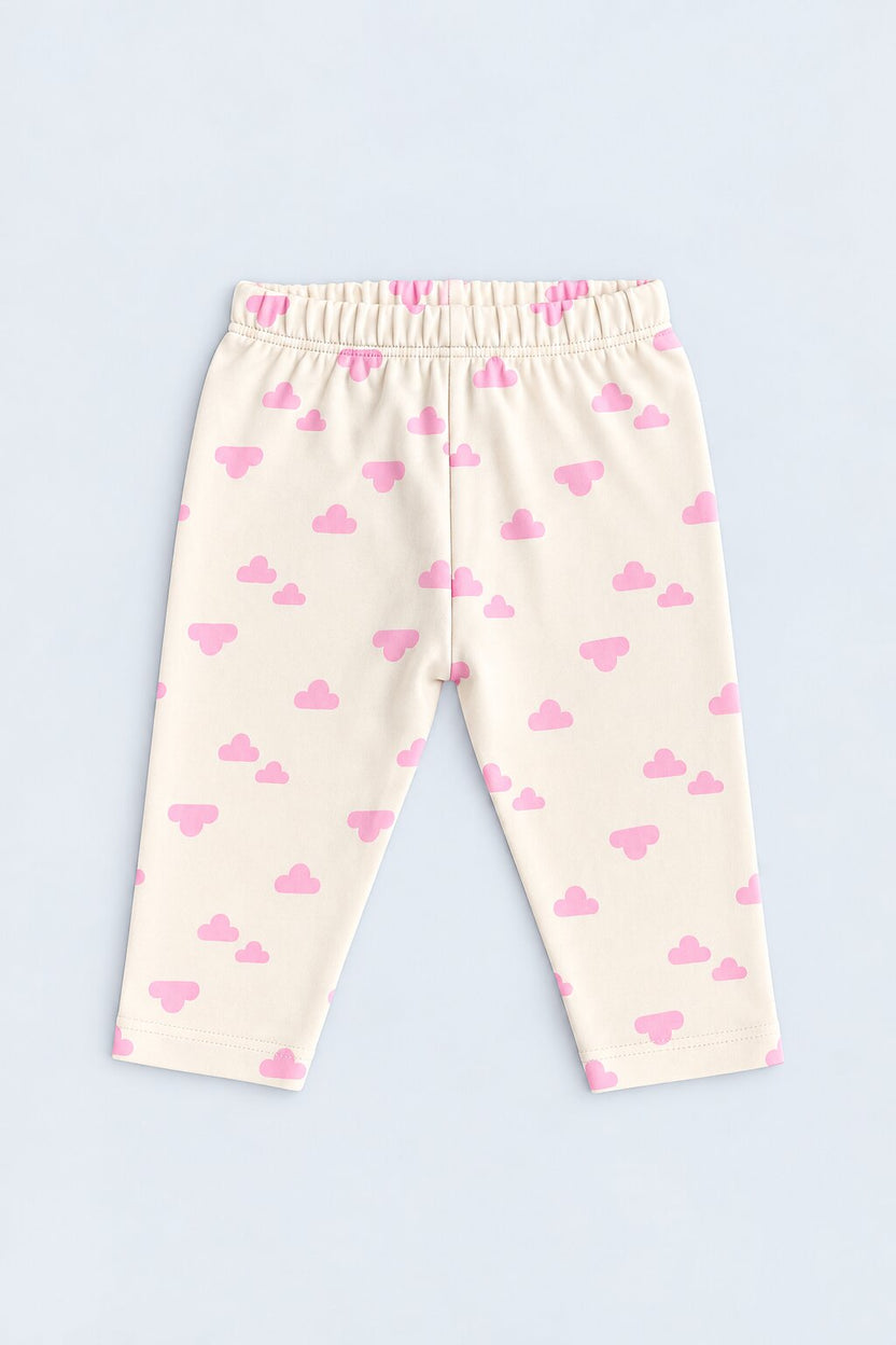 Infant Girls Pink Koala Balloon Print Co-ord Set - Image 4