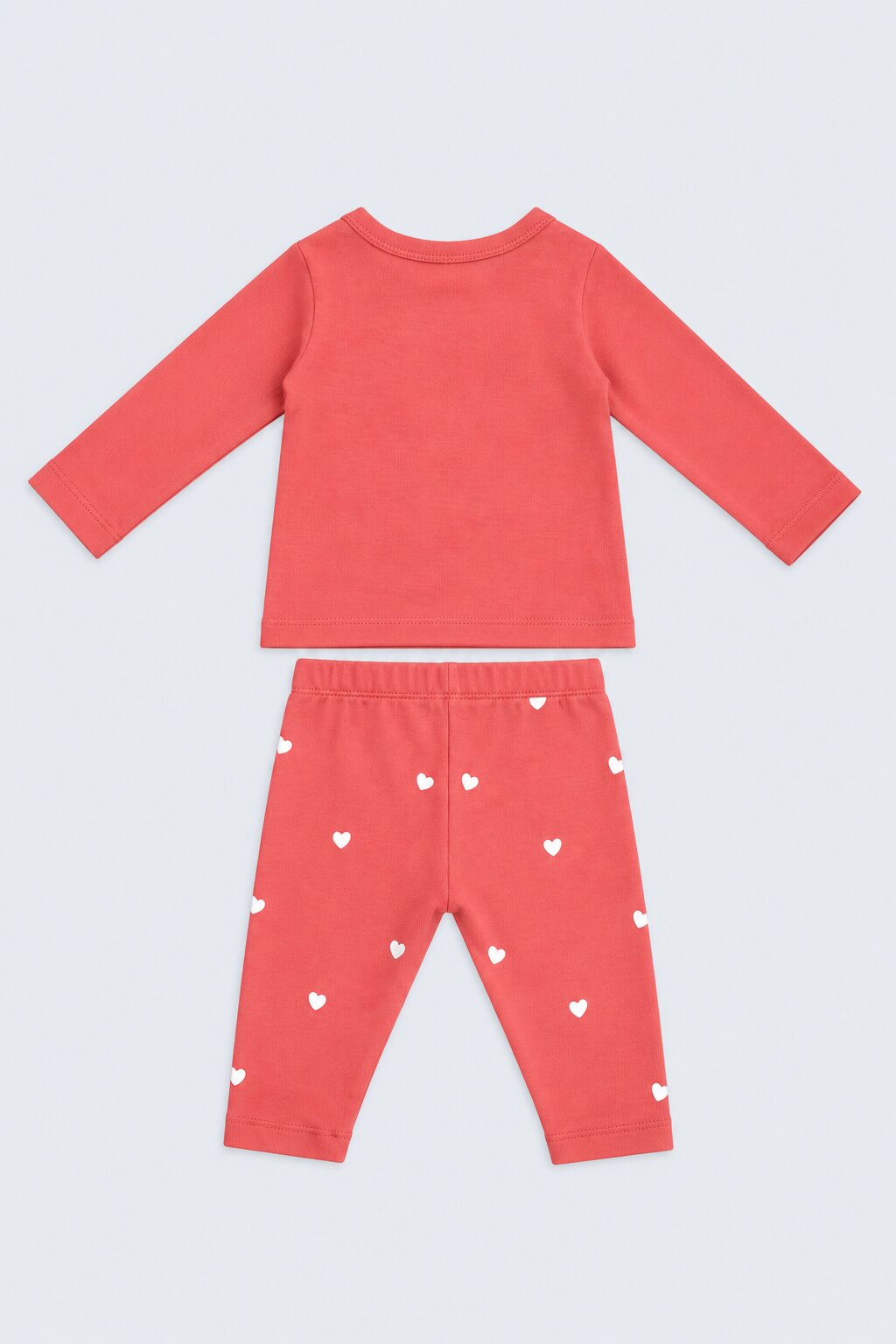 Infant Girls Red Kitty Print Co-ord Set - Image 5
