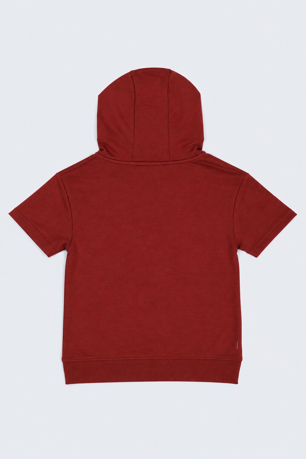 Tweens Boys Maroon Gorilla Graphic Hooded Sweatshirt - Image 3