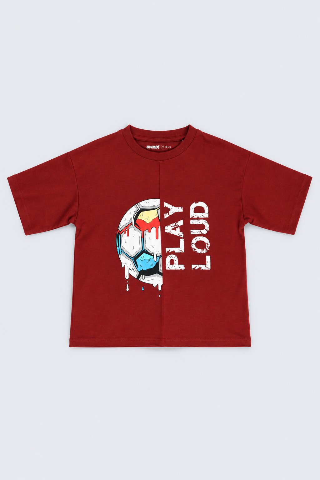 Tweens Boys Play Loud Soccer Graphic T-Shirt - Image 2