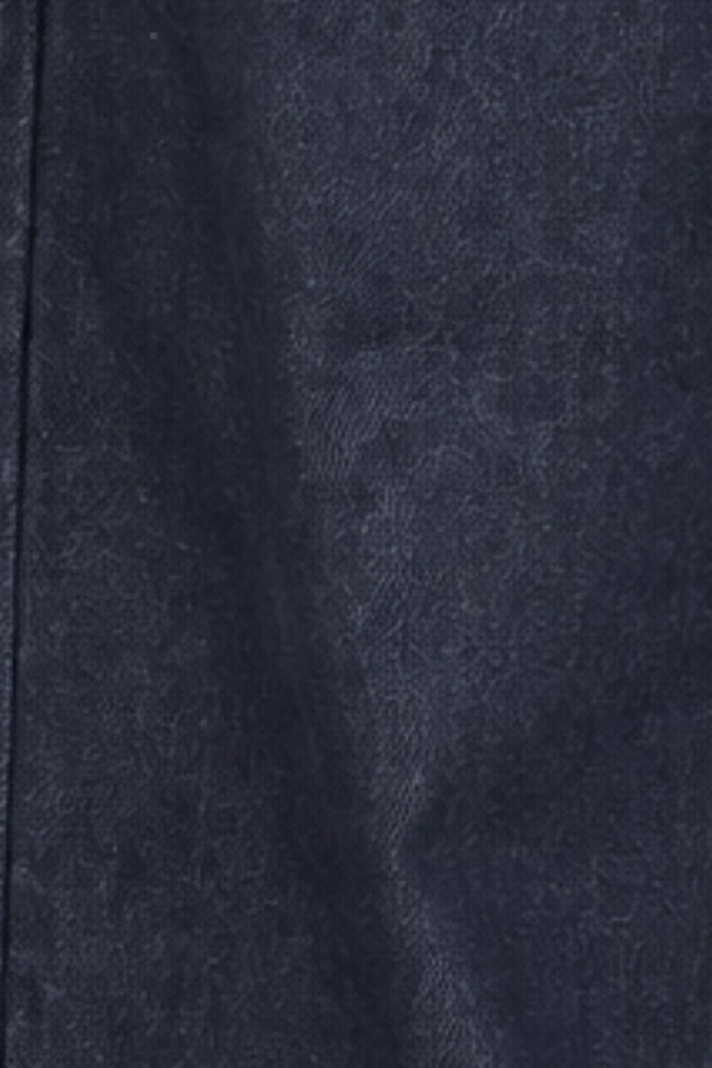 Mens Barrel Fit Navy Solid Jeans - Image 8
