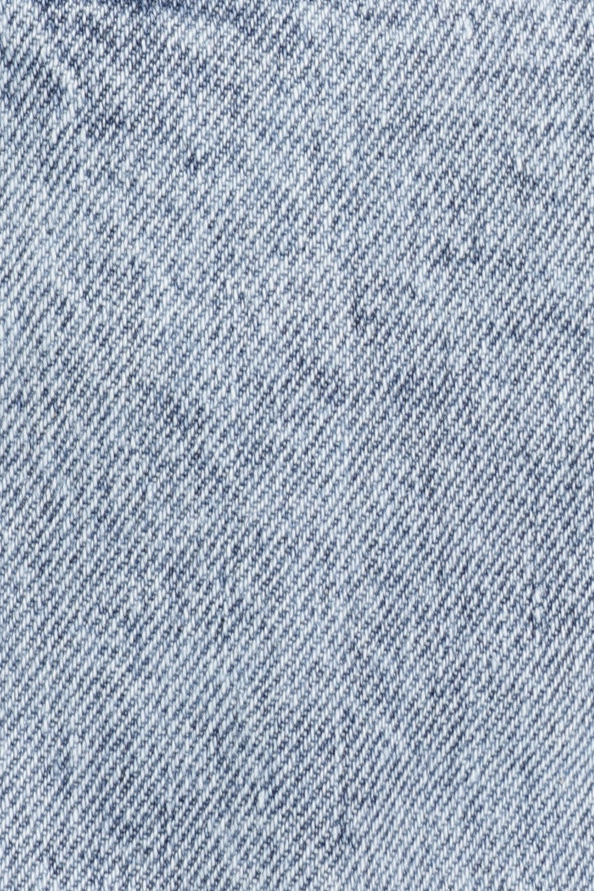 Mens Baggy Fit Light Blue Solid Jeans - Image 8