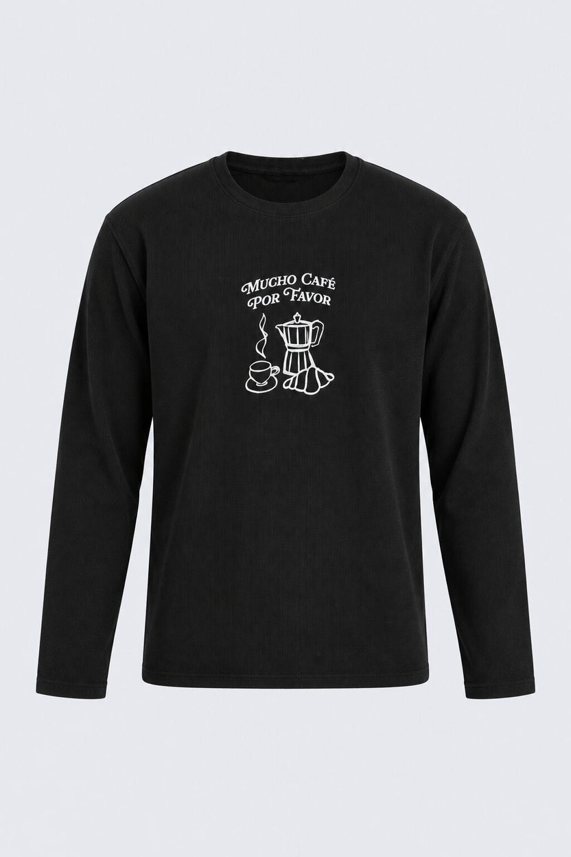 Mens Regular Fit Black Graphic Printed T-Shirt - Image 6