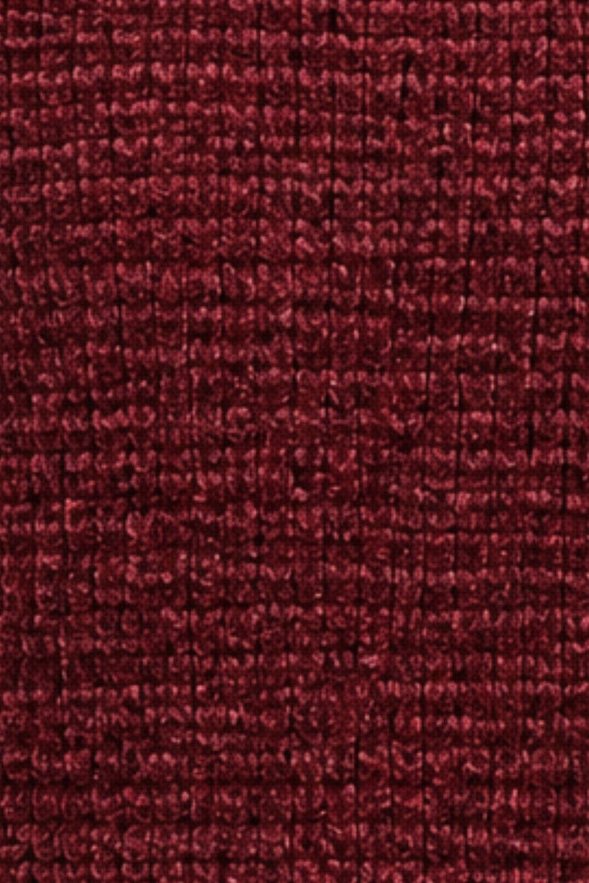 Womens Regular Fit Maroon Self Design Sweater - Image 8