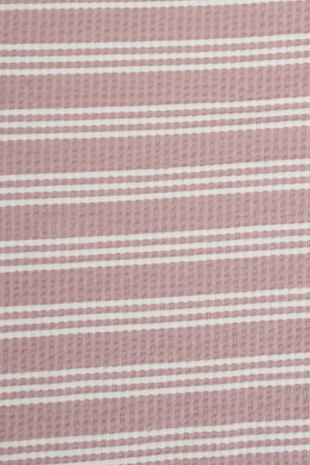 Womens Regular Fit Pink Striped Crop Top - Image 7