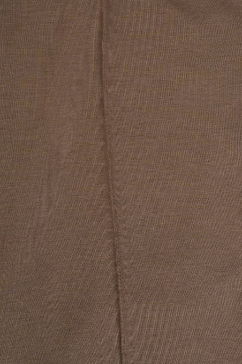 Womens Taupe Solid Knit Pant - Image 8
