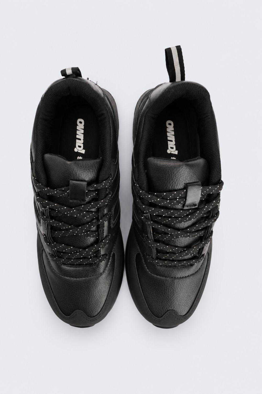 Mens Black Soli Lace-Up Casual Sneaker - Image 4